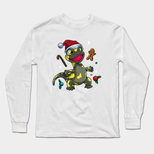 Sweet Christmas fire salamander Long Sleeve T-Shirt